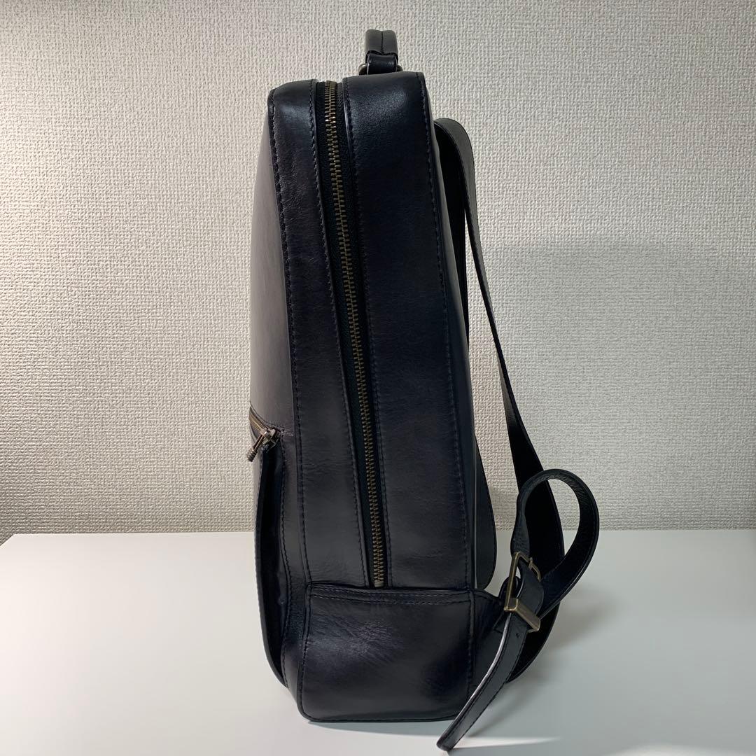 マザーハウス アンティークスクエアバックパック　アンティークブラック