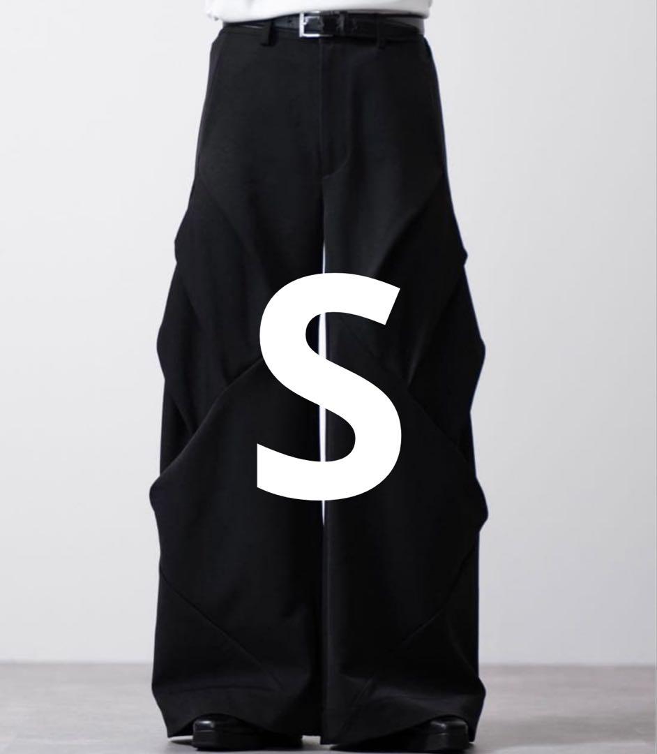 CLEL プライムTR 3Dタックパンツ ブラック S