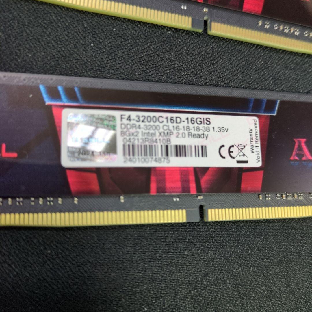 メモリー G.SKILL AEGIS DDR4 16GB 3200MHz
