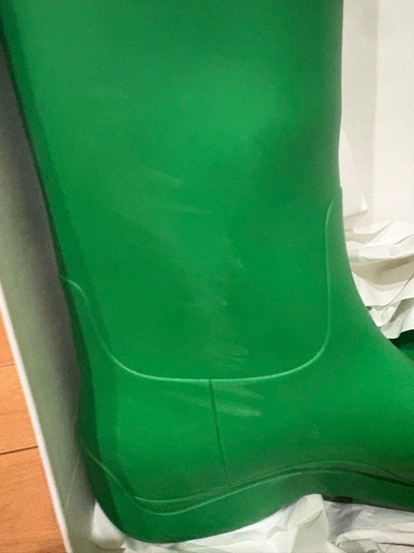 BOTTEGA VENETA グリーン 長靴 レインシューズ