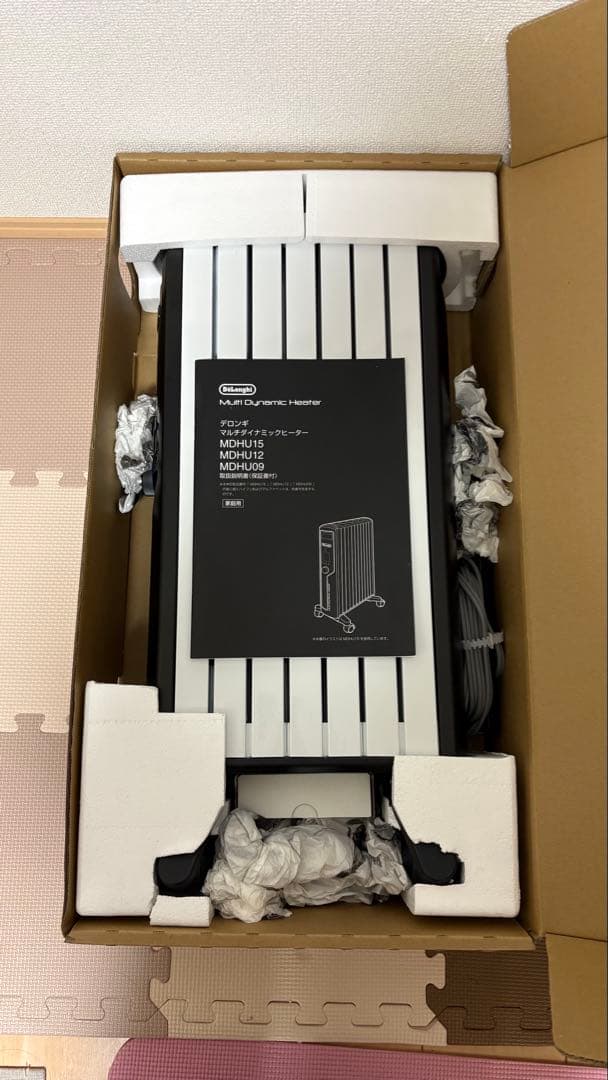 DeLonghi デロンギ　ダイナミックマルチヒーター　MDHU09-BK