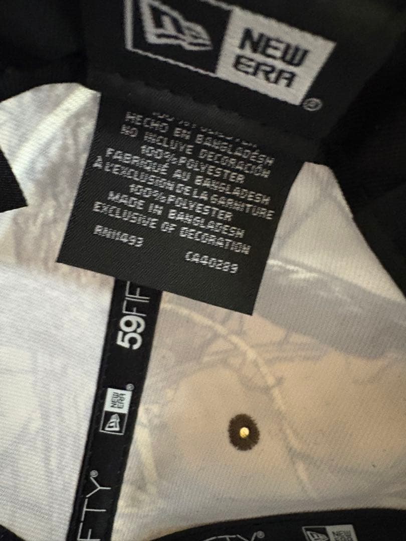 supreme迷彩キャップNEWERA 7 3/4