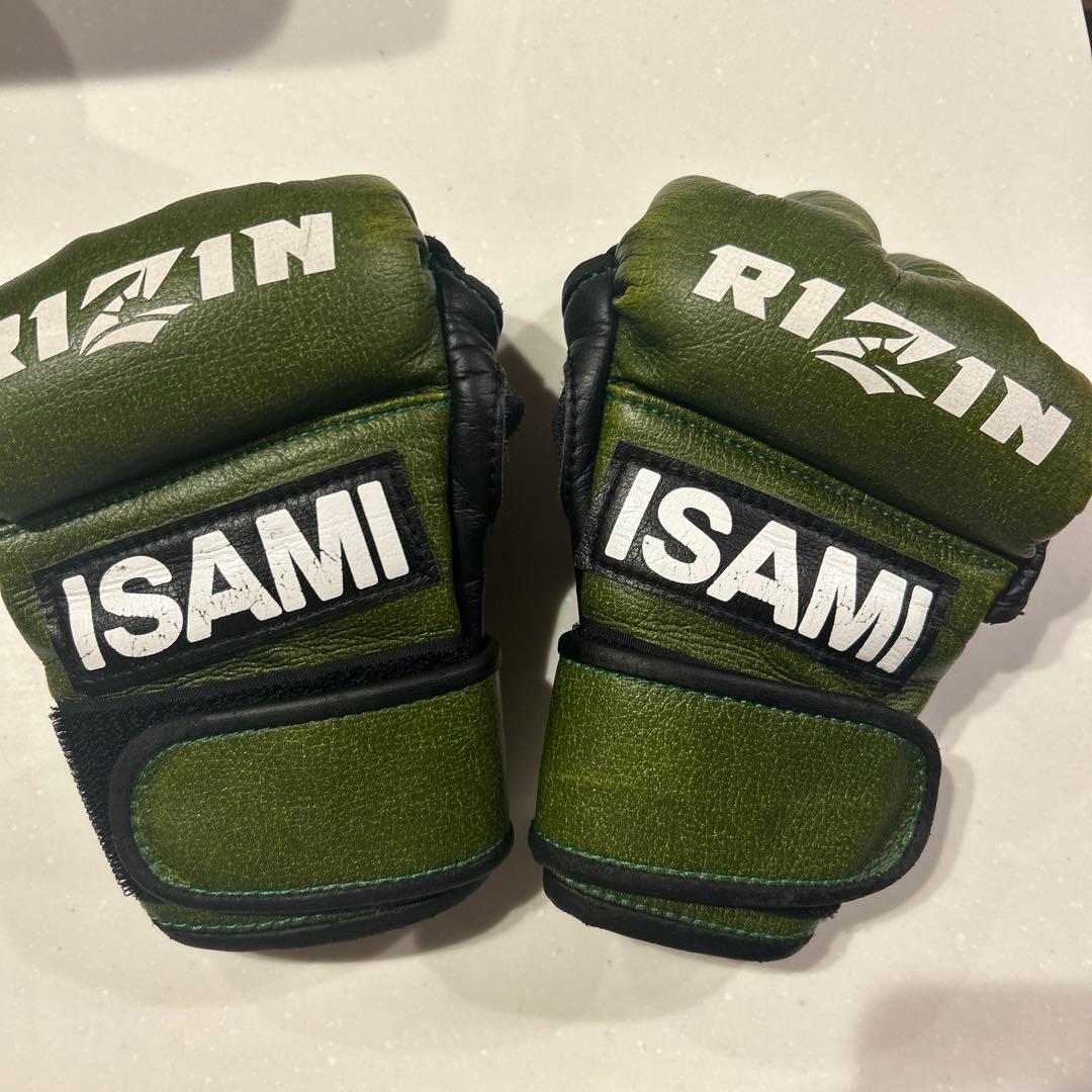 m*u様 RIZIN オープンフィンガーグローブ　Mサイズ