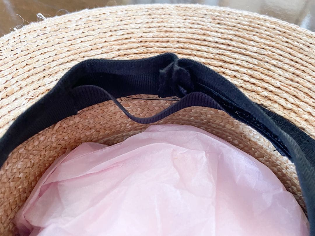 【Wさま】限定カラー wica grocery ウィカグロサリー 麦わら帽子