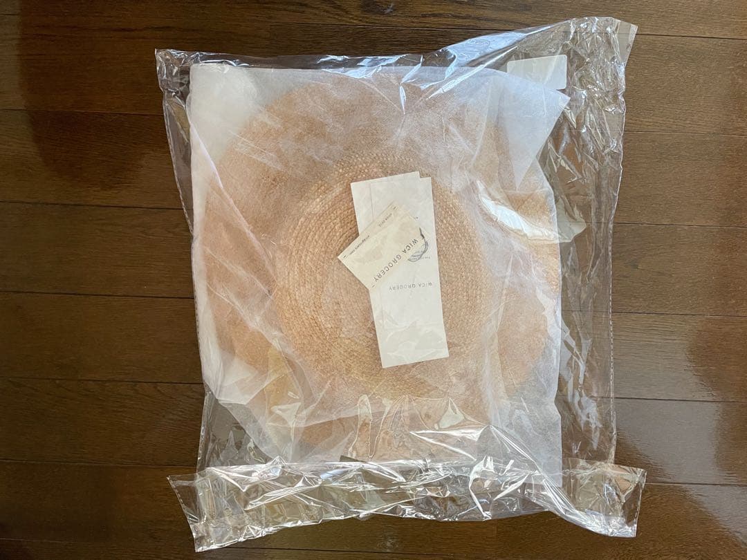 【Wさま】限定カラー wica grocery ウィカグロサリー 麦わら帽子