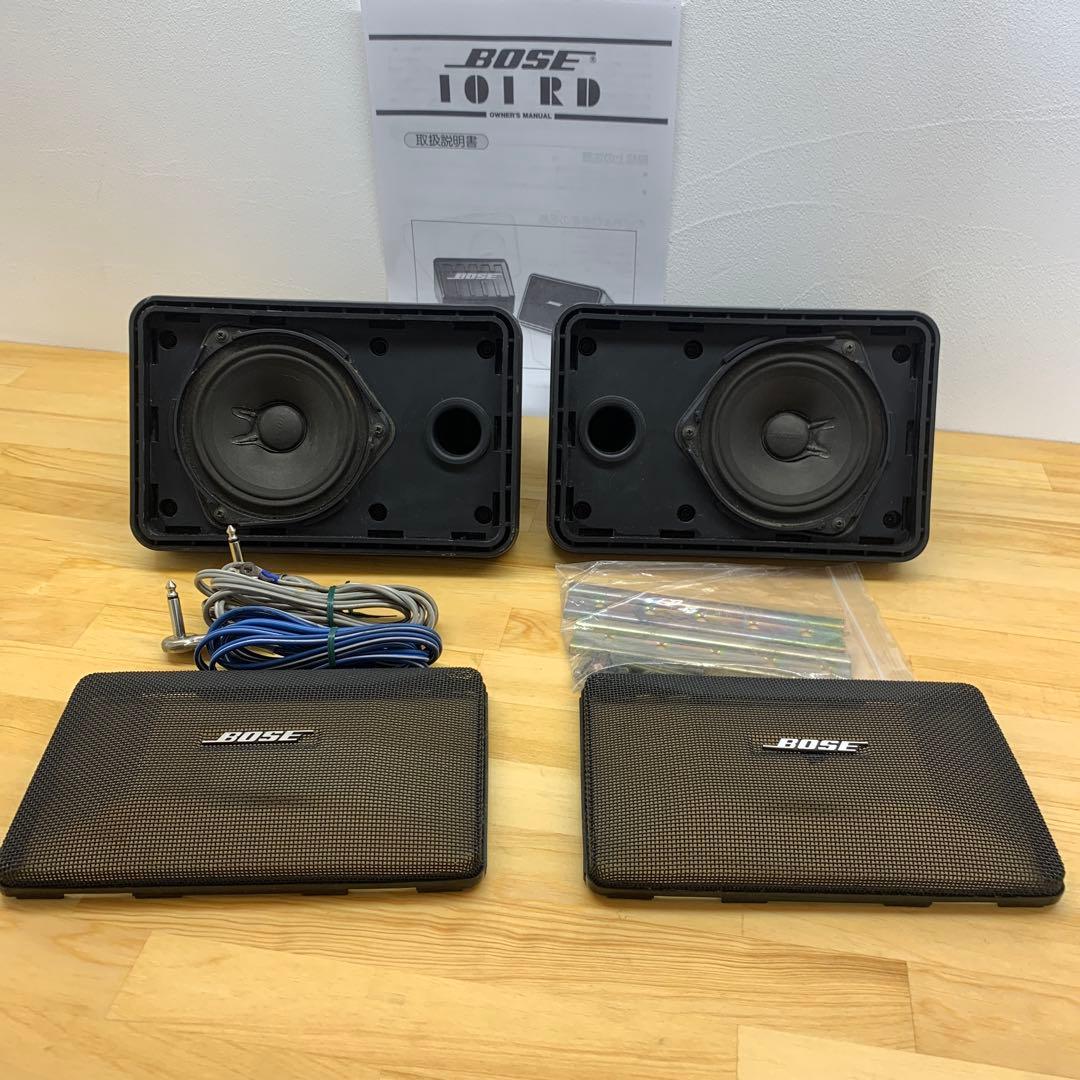 BOSE 101RD 希少 同番 ペアスピーカー 動作品 ケーブル 金具付き
