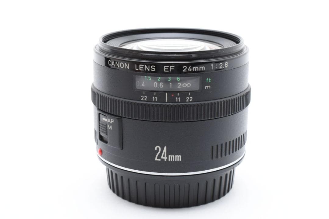 外観美品 Canon EF 24mm F2.8 AA3492#112
