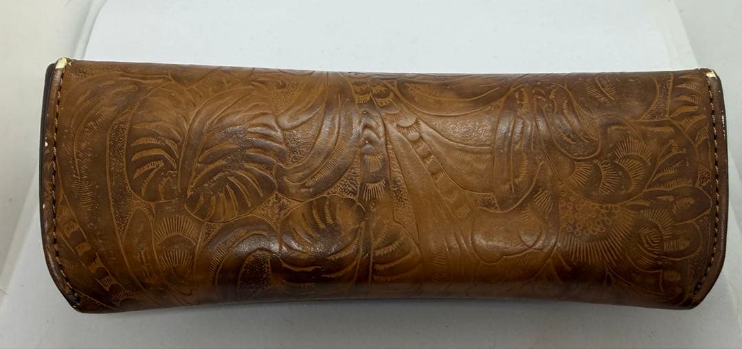 【ヴィンテージ】イタリア製ラルフローレン　革巻き　ティアドロップ　サングラス