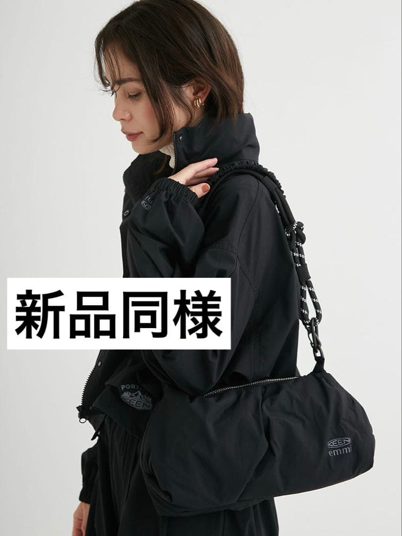 emmi×KEEN新品同様⭐️GATHER SHOULDER BAGギャザーバック