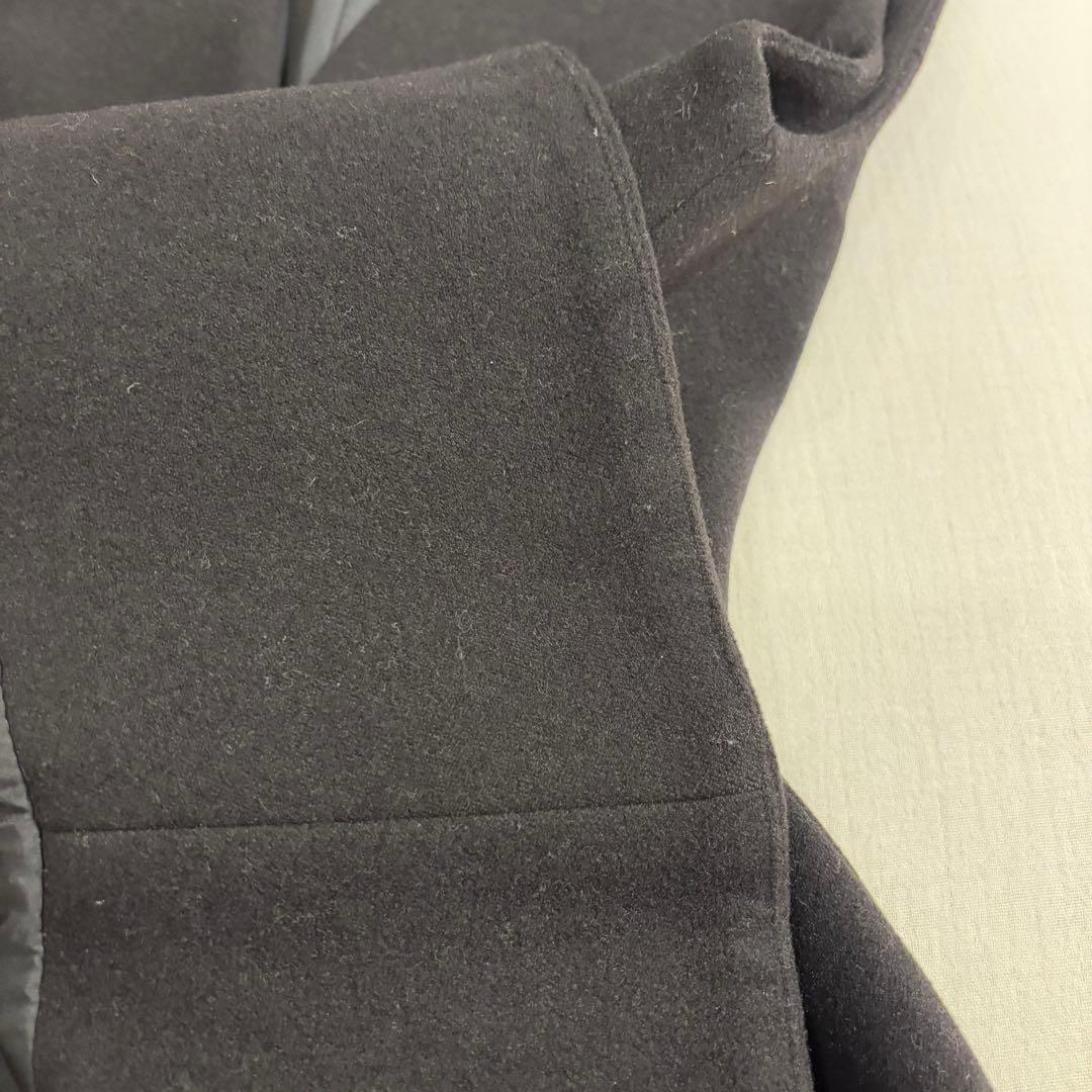 【美品】マチャット machatt ベスト黒　ぺプラムベスト　ジレ