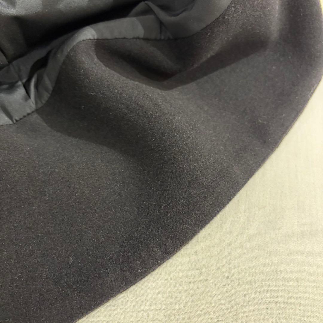 【美品】マチャット machatt ベスト黒　ぺプラムベスト　ジレ