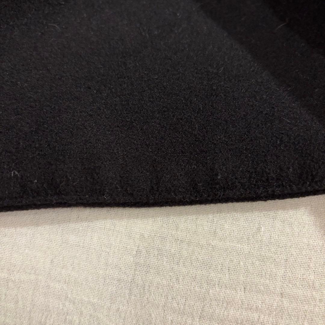 【美品】マチャット machatt ベスト黒　ぺプラムベスト　ジレ