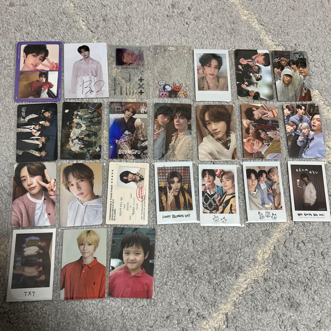 TXT トゥバ アルバム トレカ グッズ ボムギュ まとめ売り