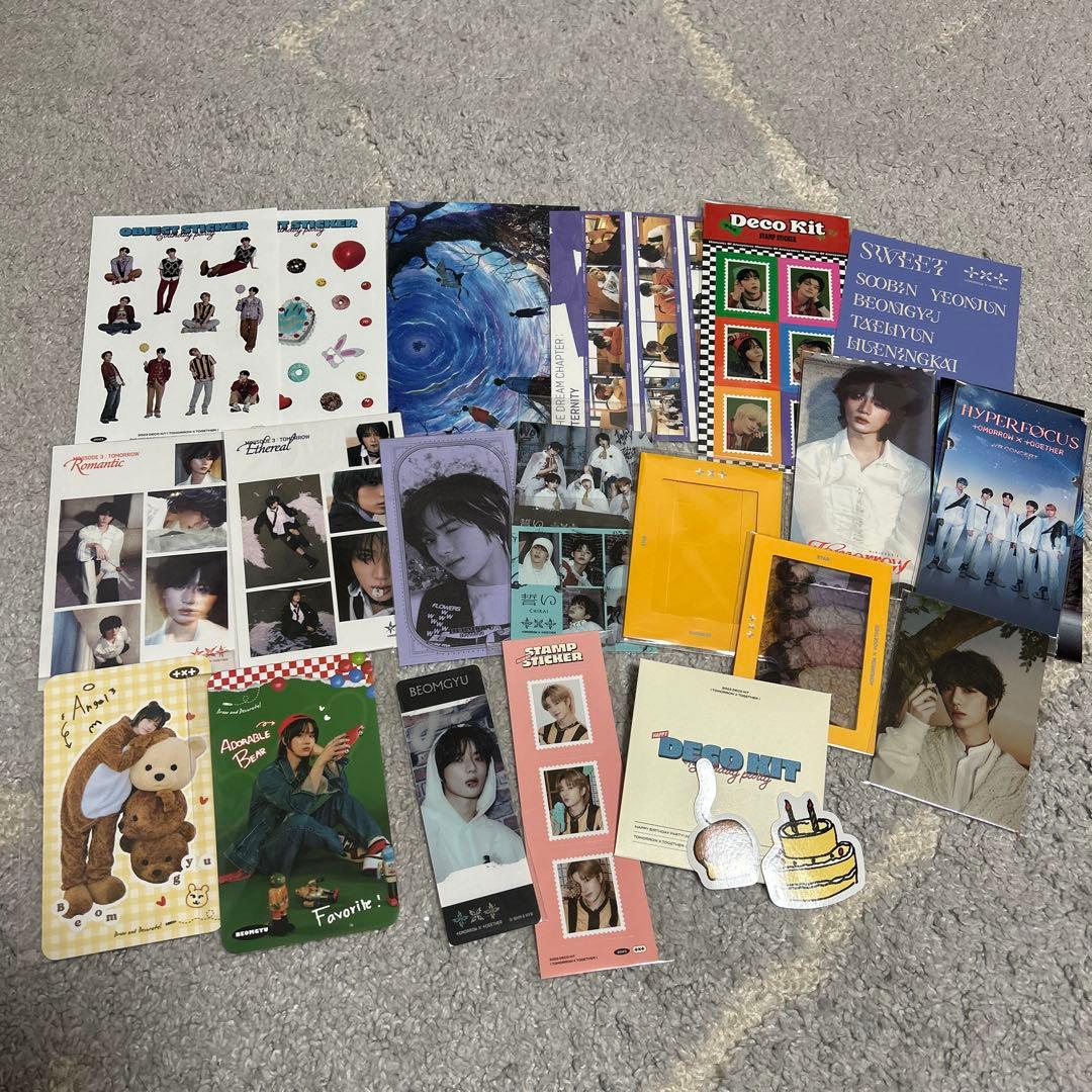 TXT トゥバ アルバム トレカ グッズ ボムギュ まとめ売り