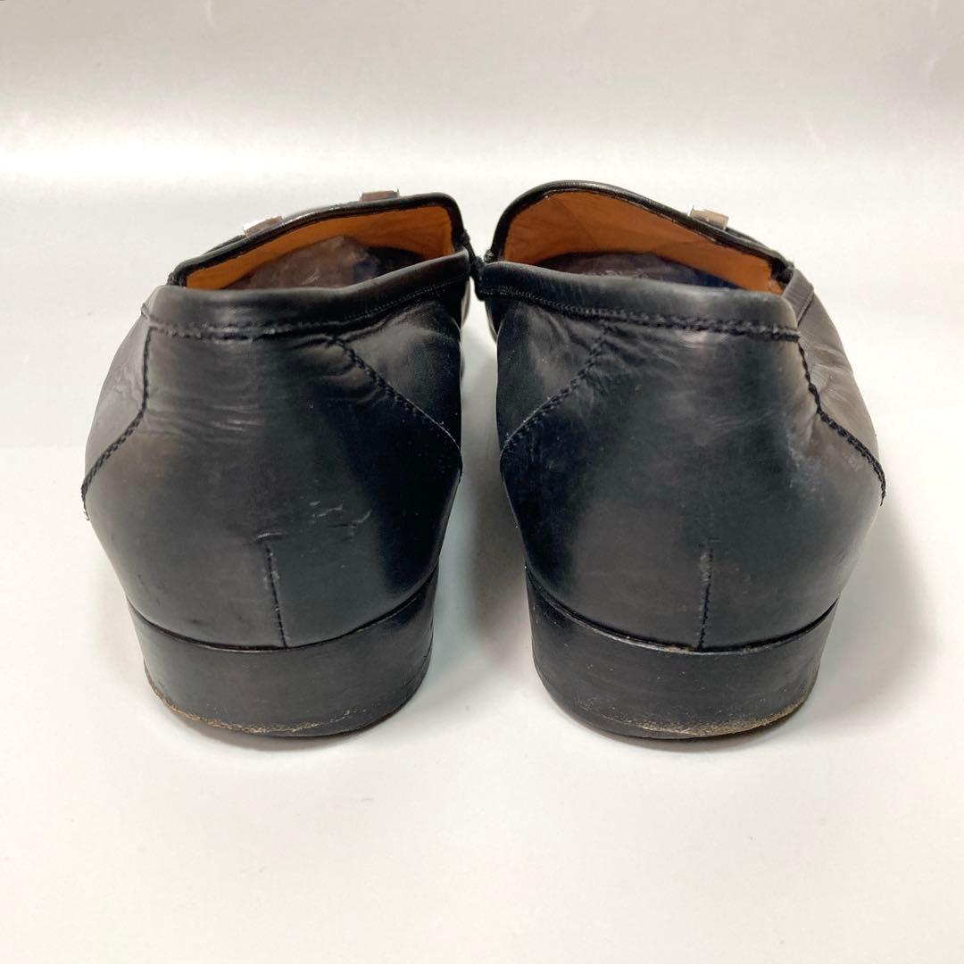 HERMES エルメス コンスタンス ローファー Hロゴ 革靴 37 1/2