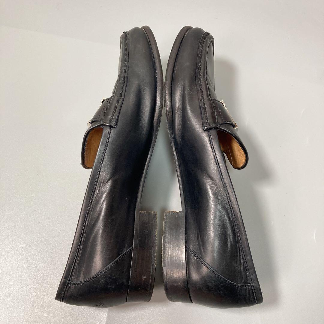 HERMES エルメス コンスタンス ローファー Hロゴ 革靴 37 1/2