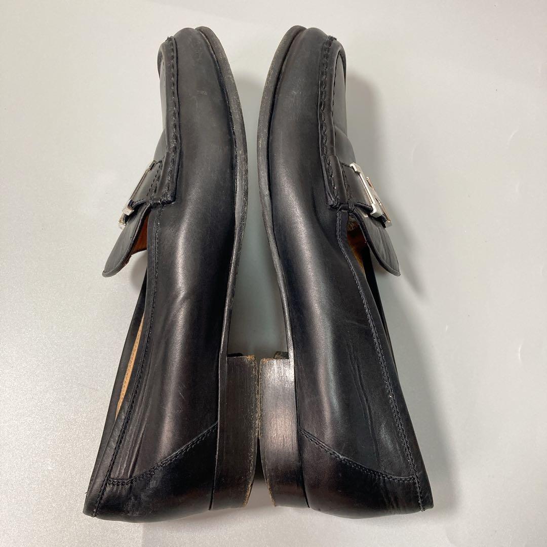 HERMES エルメス コンスタンス ローファー Hロゴ 革靴 37 1/2