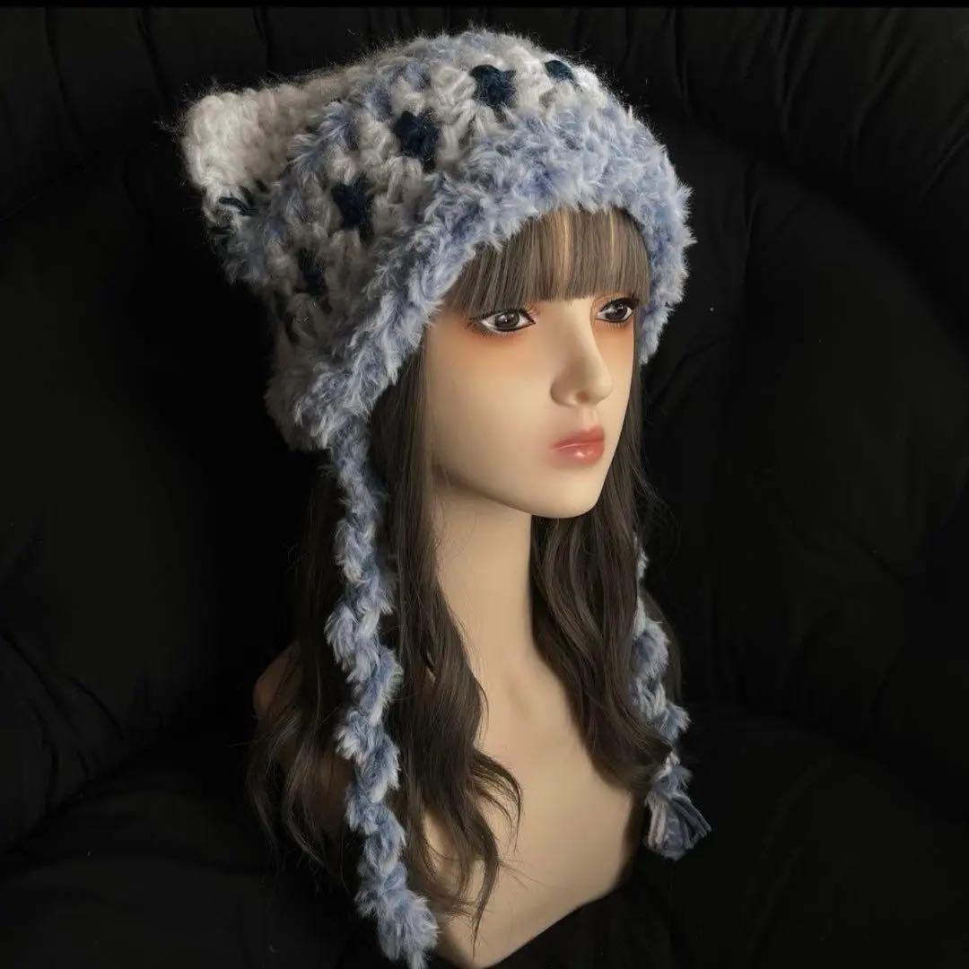 Uページ　猫耳ニット帽オーダー