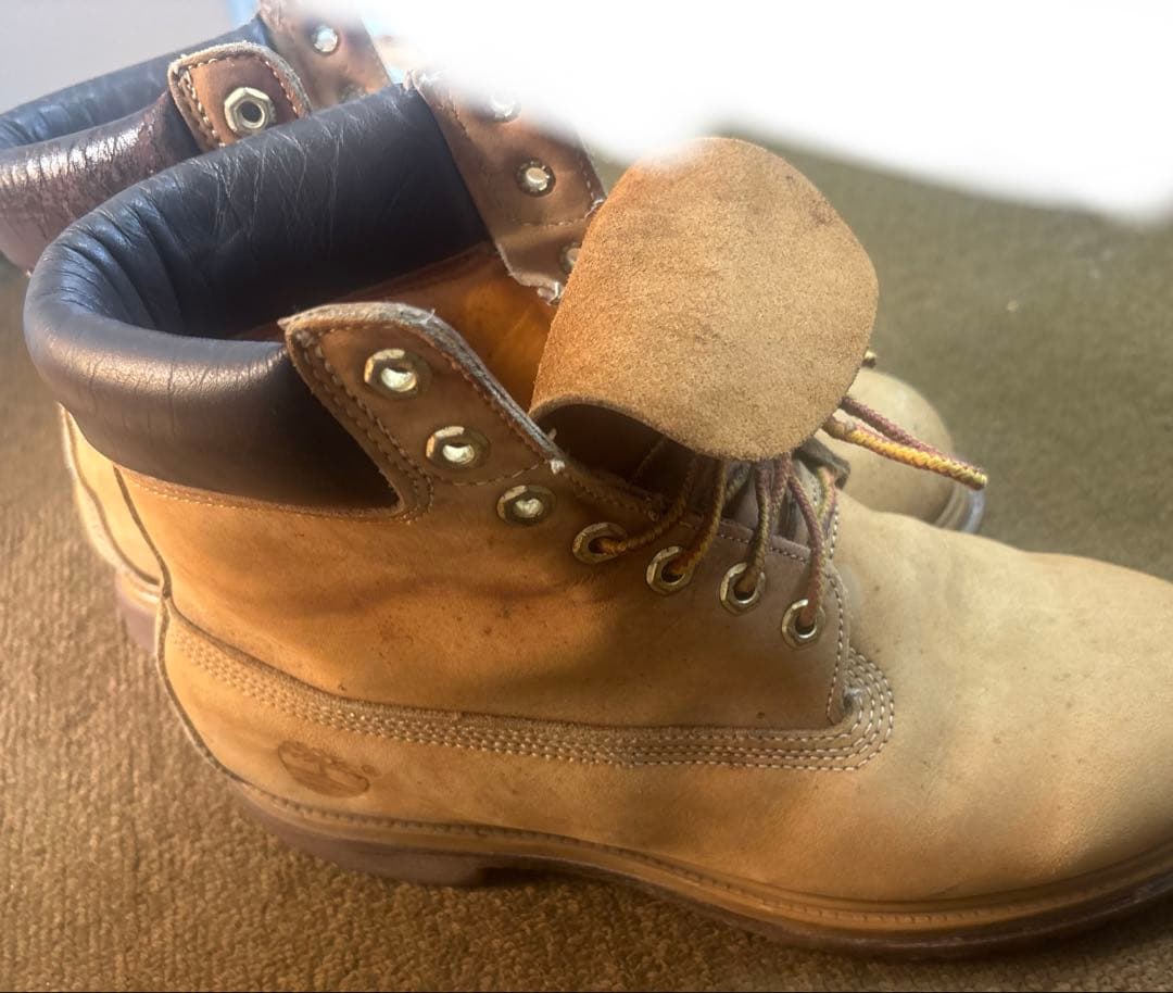 Timberland ６インチプレミアムイエローブーツ8.5W 10061