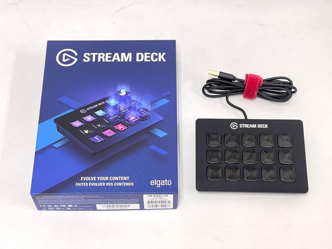 elgato Stream Deck 15ボタン USB接続 動作品