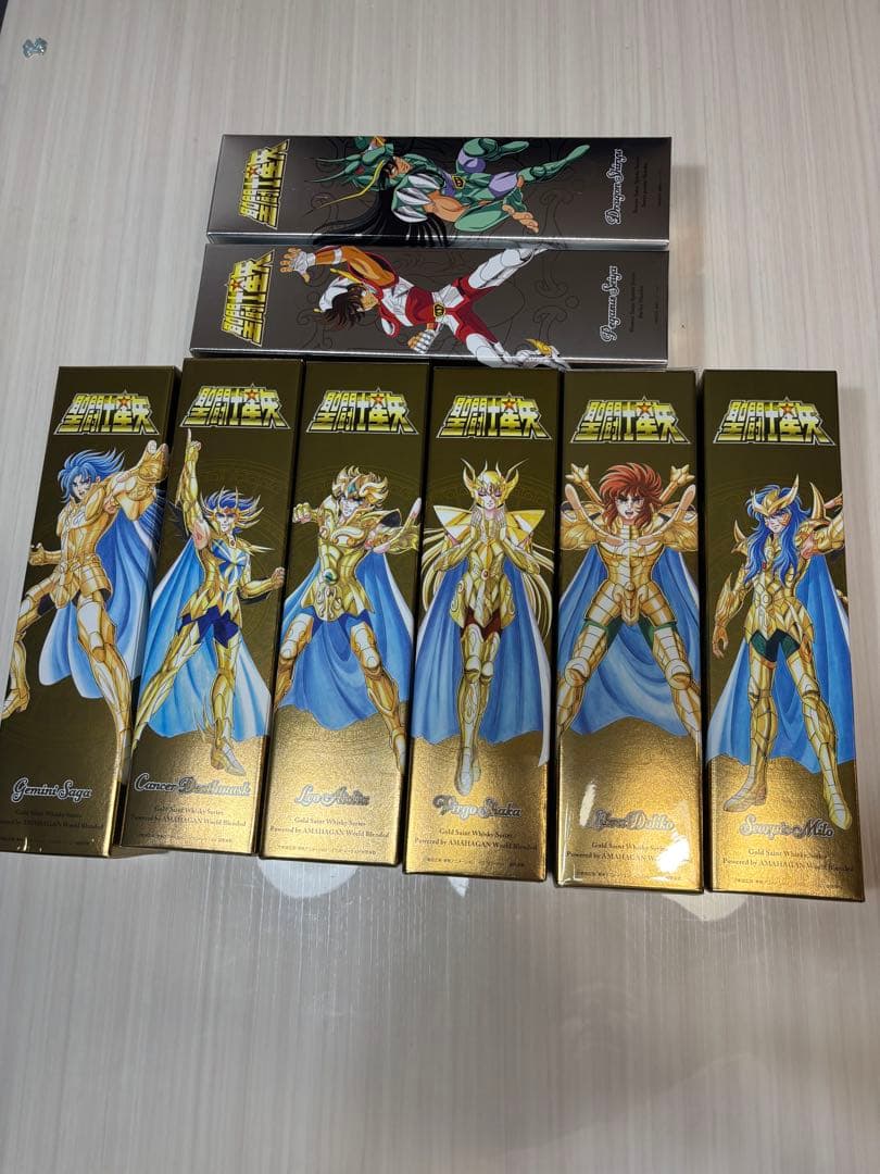 聖闘士星矢 ウイスキー　焼酎　未開封　限定