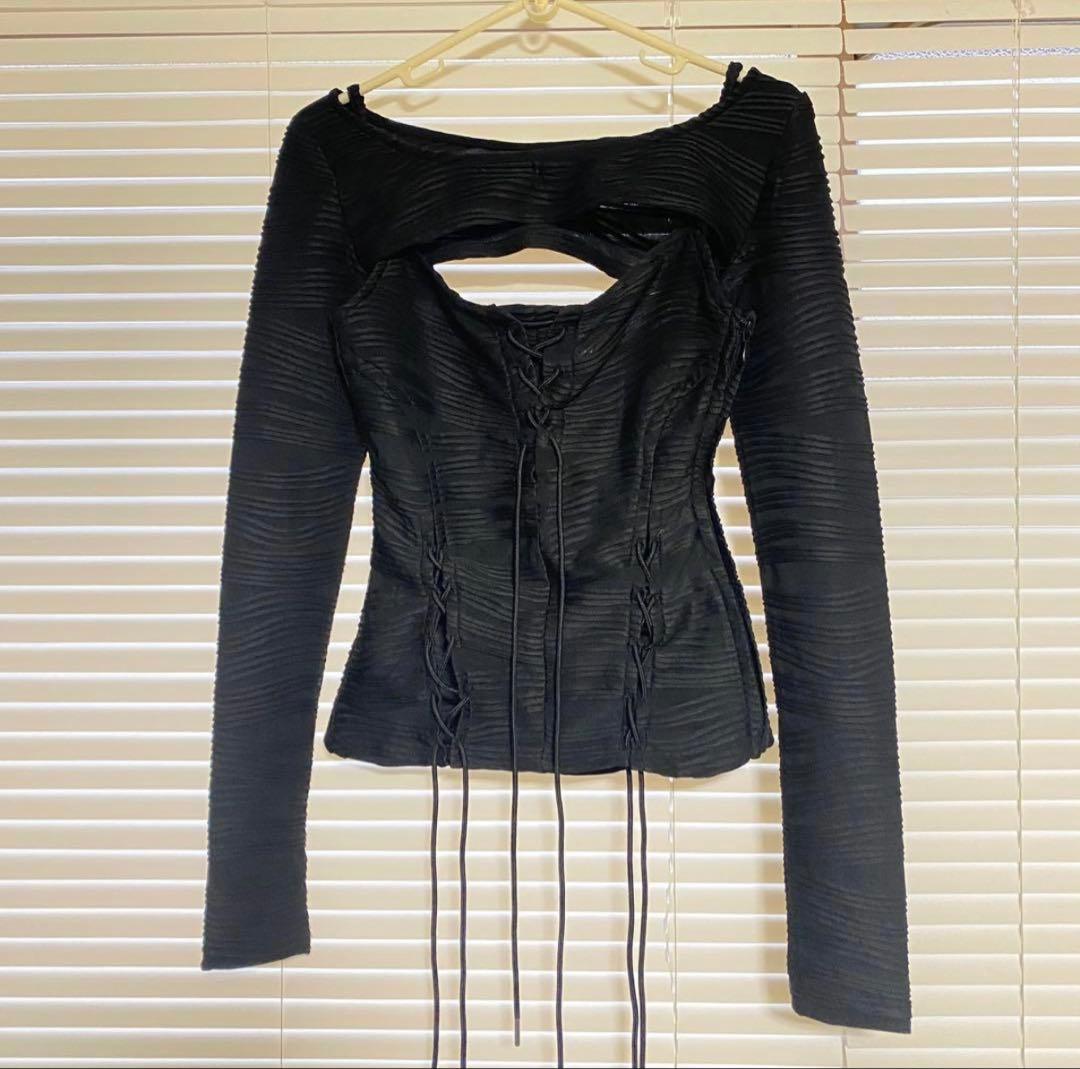 トップス Meltthelady lace up layered corset