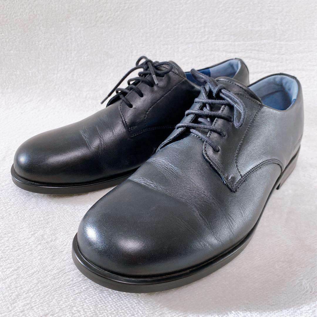 美品　ビルケンシュトック　ジャレン　28cm　43　ブラック　革靴　プレーントゥ