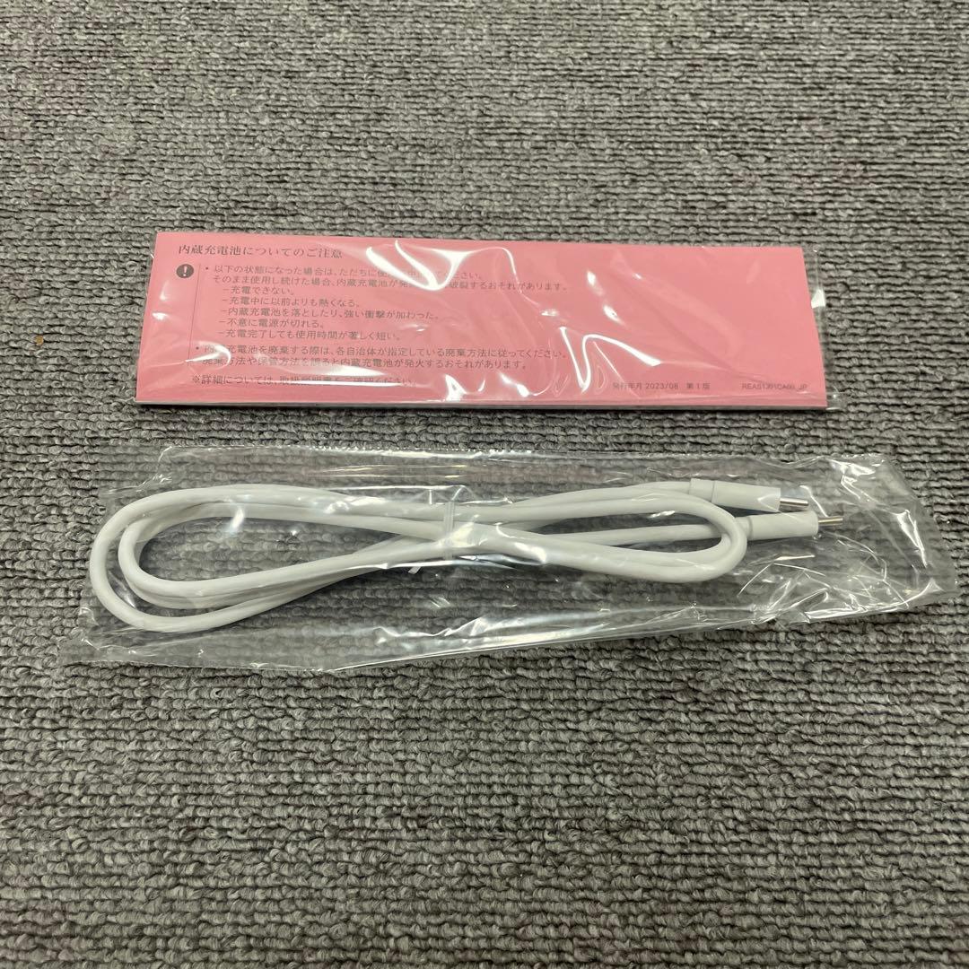 美品⭐︎ReFa リファ　ミニアイロン ホワイト USB充電ケーブル付属