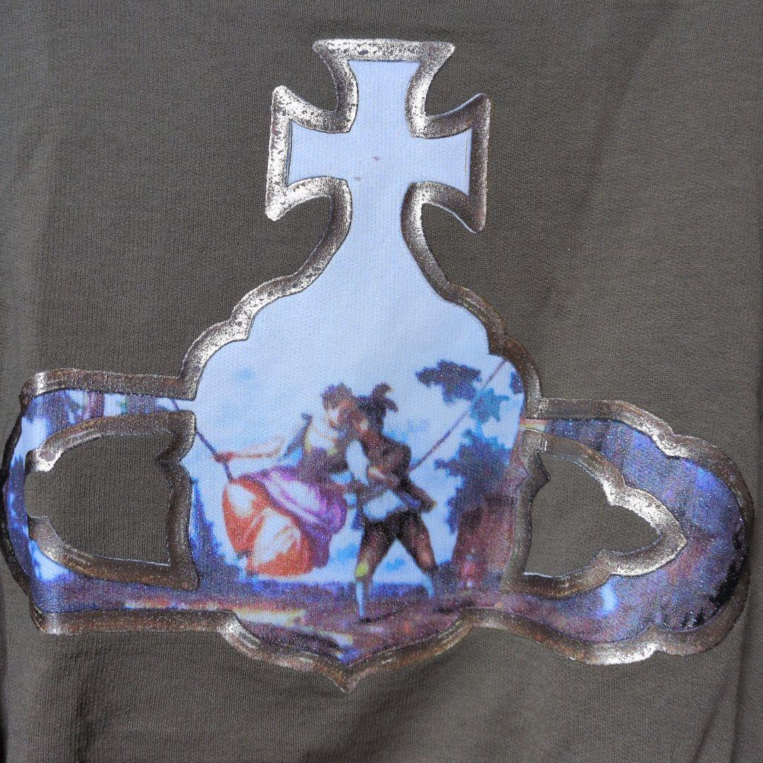 新品　ヴィヴィアン・ウエストウッド　ビッグオーブ　変形カットソー　絵画