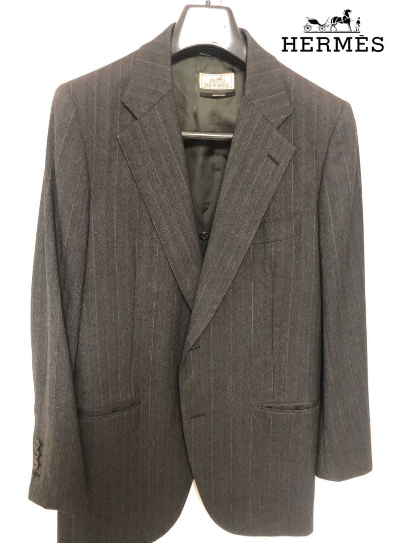 【2SET】エルメス HERMES メンズ スーツ
