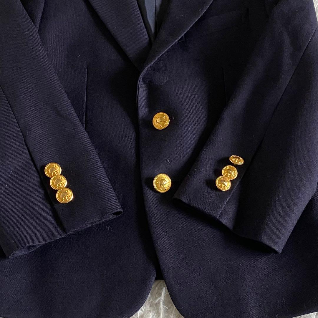 【美品】ラルフローレン　フォーマル4点セット　紺×ブラックウォッチ　120cm