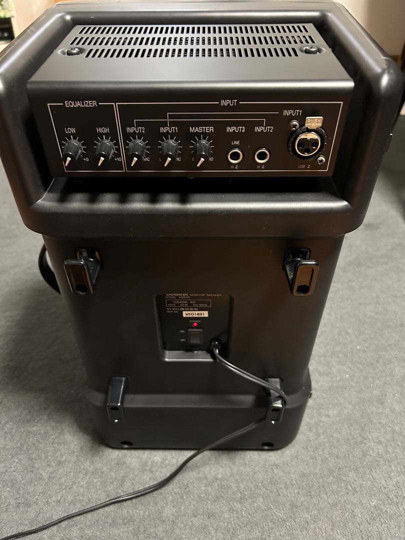 YAMAHA MS60S モニタースピーカー1台＆スタンド1本