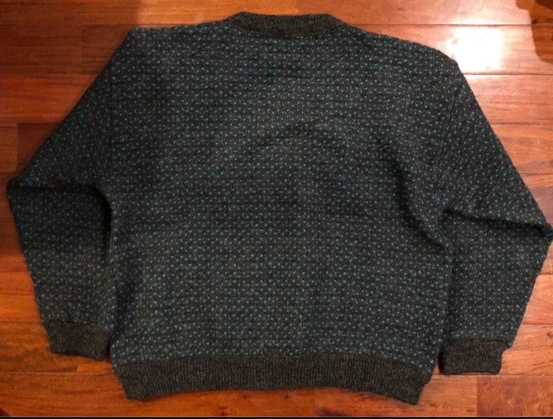 80s L.L.Bean バーズアイニット ノルウェー製