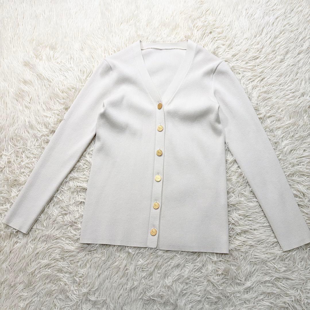 ✨美品✨ミューズ ドゥーズィエムクラスDINER RIB Vネックカーディガン