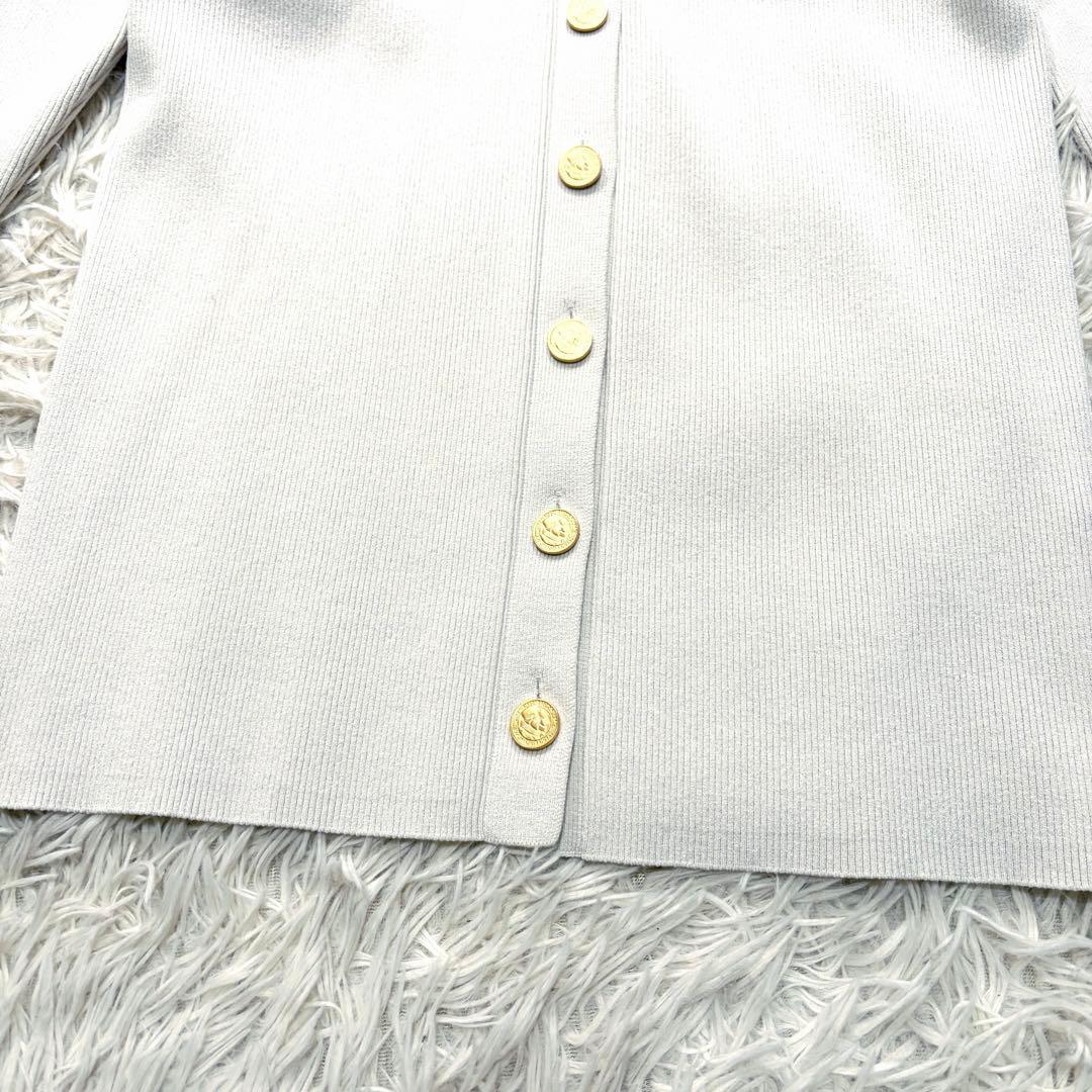 ✨美品✨ミューズ ドゥーズィエムクラスDINER RIB Vネックカーディガン