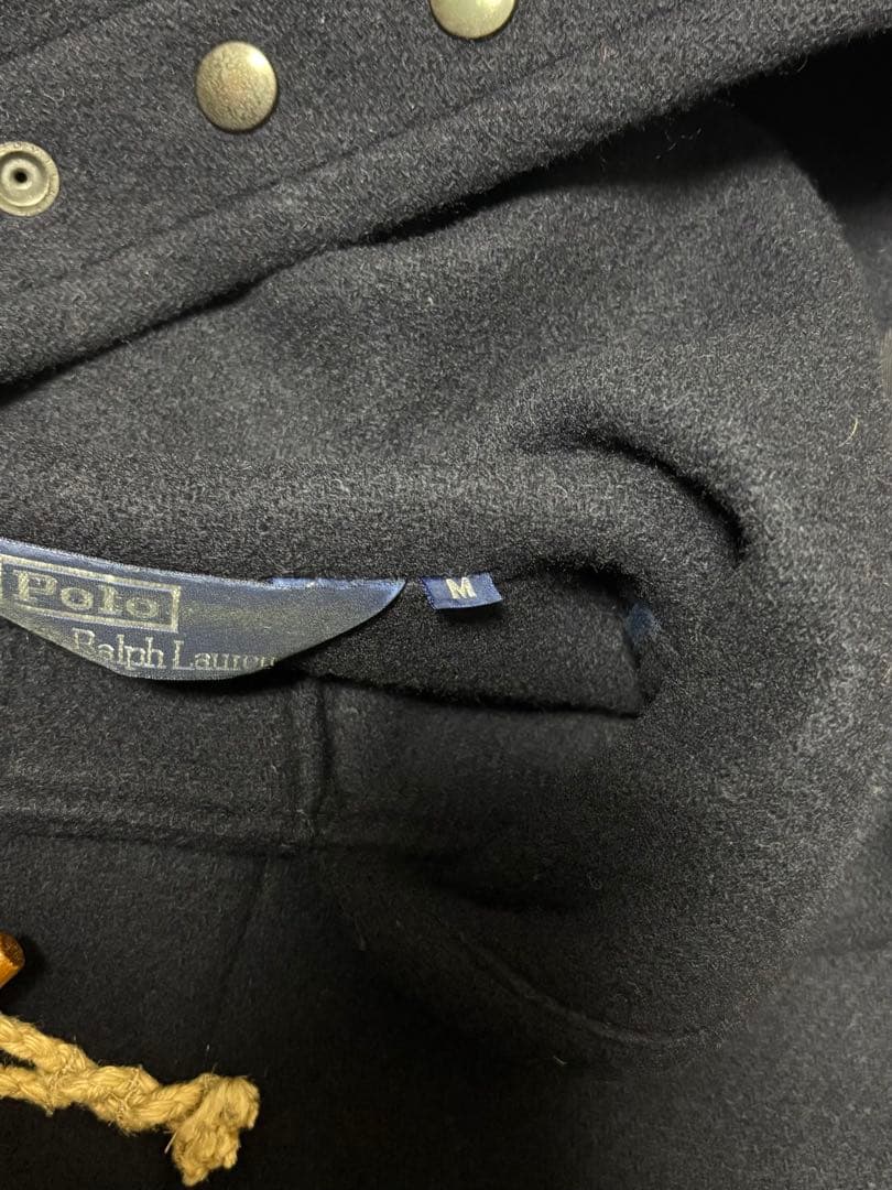 80s 90s polo by Ralph Rauren ダッフルコート三角タグ