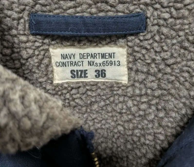 WAIPER.inc　ワイパーインクU.S.NAVY　N-1デッキジャケット