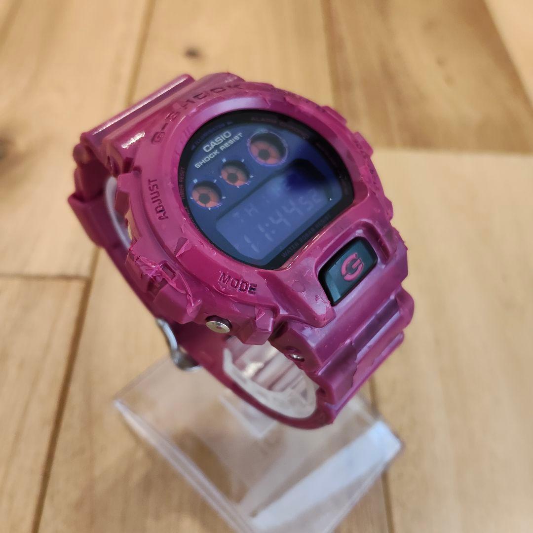 希少品　CASIO　ジーショック　dw-6900pl-4jf クレイジーカラー