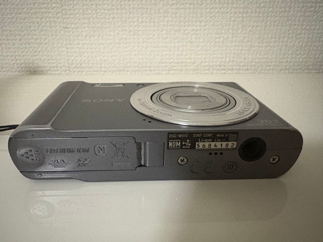 【動作確認済】SONY DSC-W810 サイバーショットデジカメ