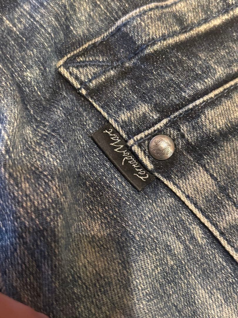 tornado mart ワックスコーティングデニム