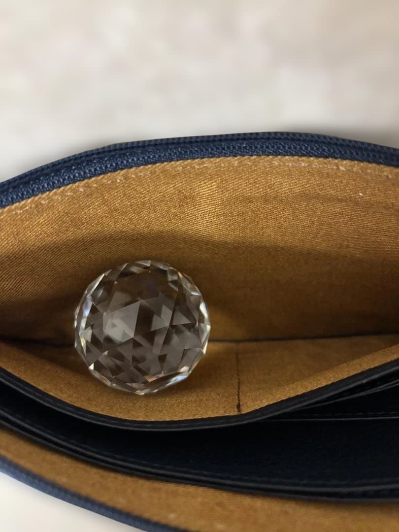 ★極美品★ATAO アタオ limo リモパイソン L字長財布 ネイビー☆