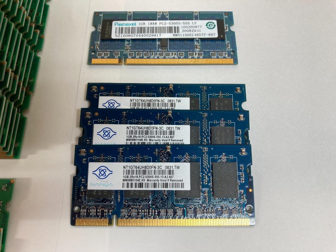 【 星★海さま専用】DDR2-667　1GB　Micron製ほか88枚