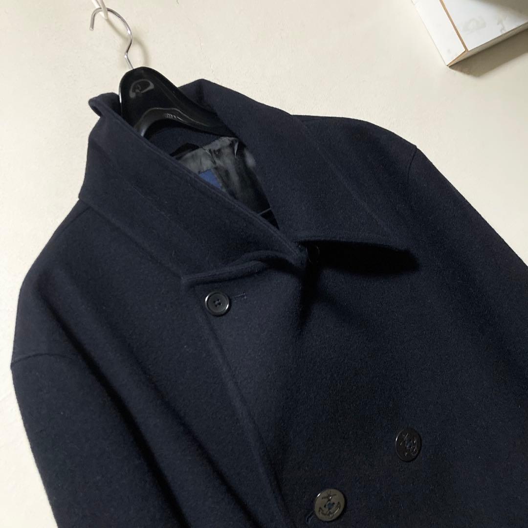 超美品 BROOKS BROTHERS ウール Pコート チェスターコート