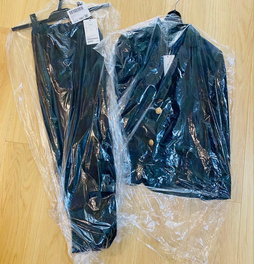 【新品未使用】タグ付き グリーンレーベルリラクシング　スーツセット130センチ