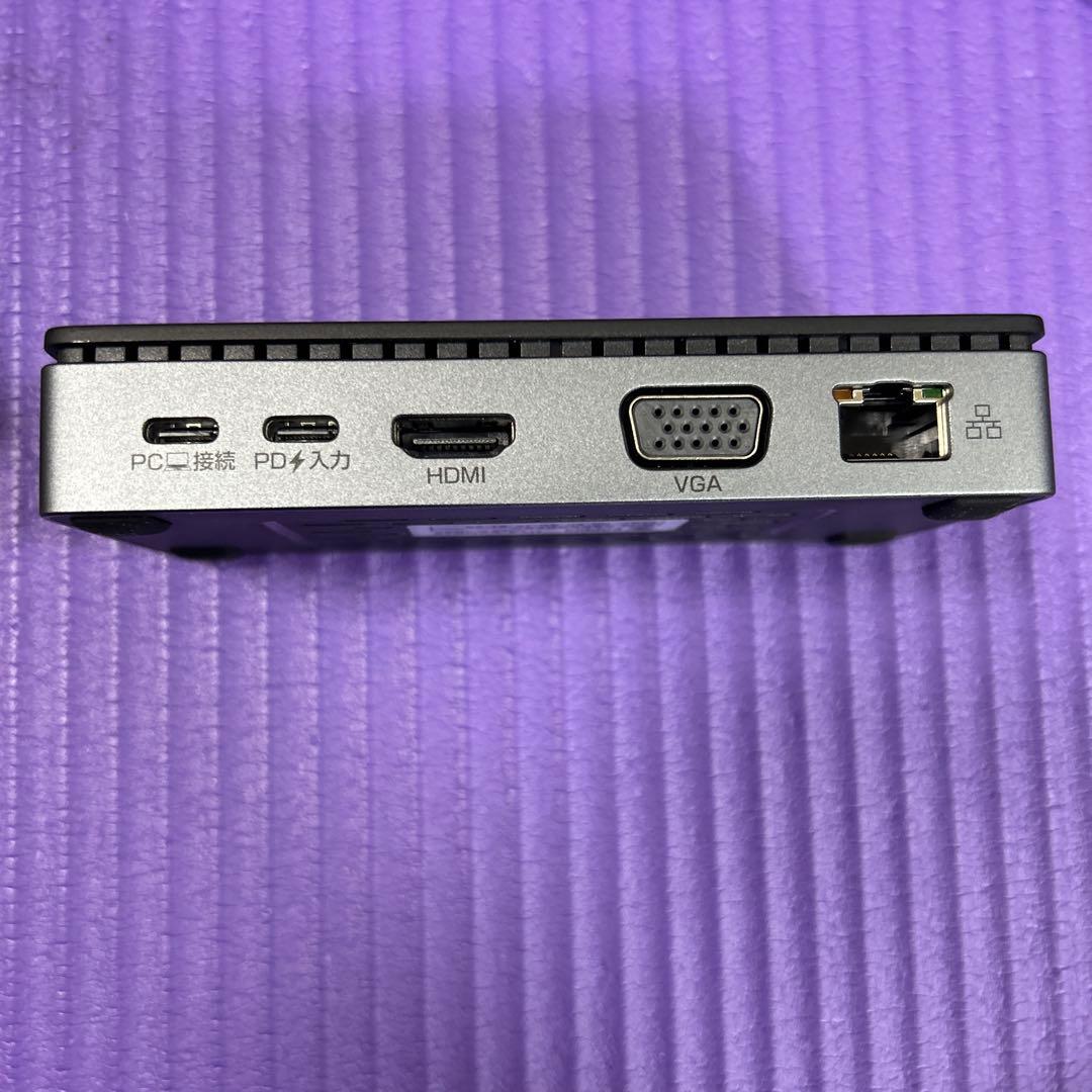SANWA SUPPLY USB-Cドッキングステーション 4K対応