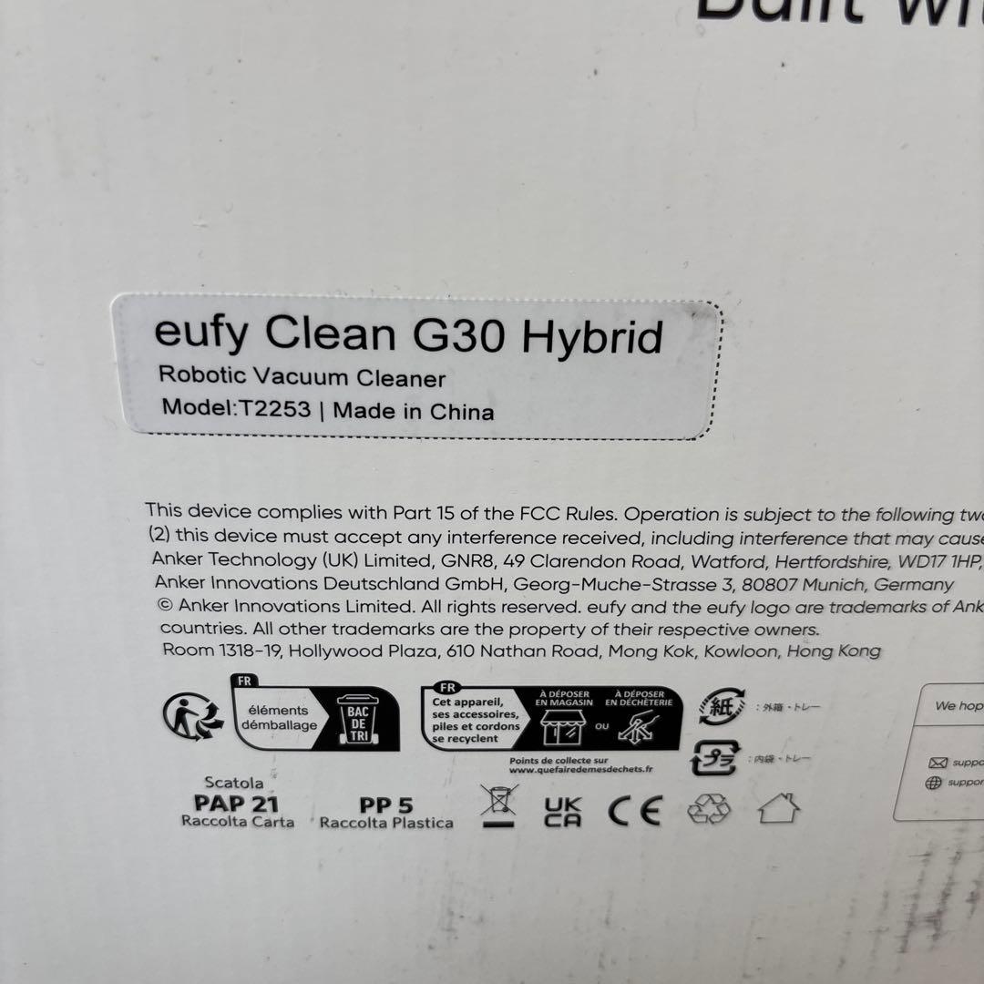 新品未使用　Anker Eufy RoboVac G30 Hybrid（黒）