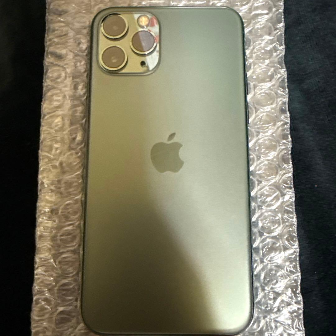 (美品)Apple iPhone 11 Pro ミッドナイトグリーン