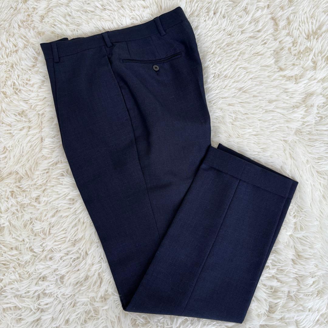 極美品ビームスF Beams ビジネスセットアップスーツ2Bテーラードジャケット