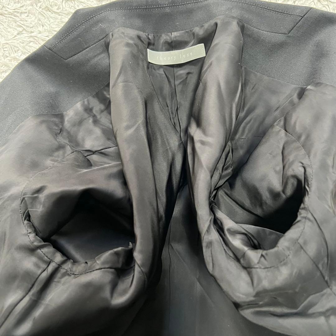 美品 22AW セオリーリュクス ダブルテーラードジャケット BALLEY PS