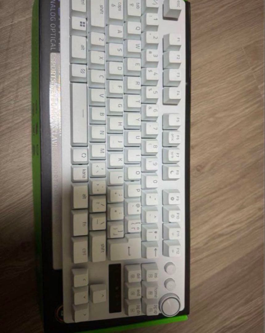 キーボード Razer huntsman v3 pro tkl white